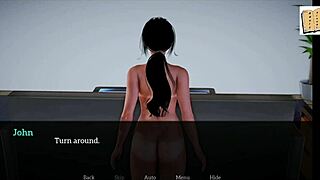 Teen Brunette Explores Erotic Adventures in Homemade Family Game