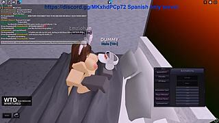 Girl: Fuck me like in Roblox porn with anal and doggystyle.