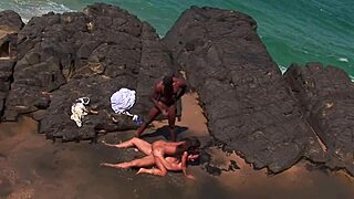 Isn't Jade Sin the naughtiest in this wild black cock threesome?