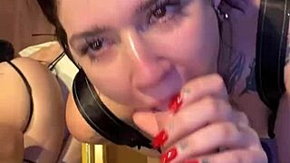 Latina Babe Enjoys Deepthroat And Facial Cumshots In Anal Assfucking With Monster Alien Cock