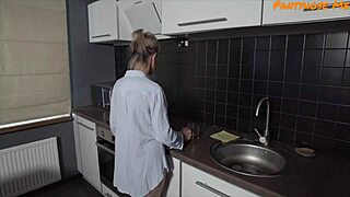 Wow! Mature Step Mommy Fucked Thru Panties by Son’s Friend!