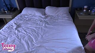 i licked my stepdaughter nadia's wet pussy before fucking her bareback