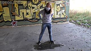 Violeta - proud of the puddle