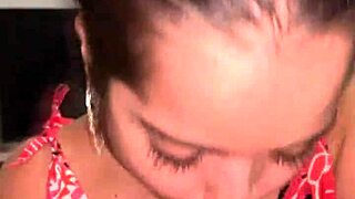 debora prado gives a deep sloppy blowjob