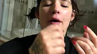 Latina Babe Enjoys Deepthroat And Facial Cumshots In Anal Assfucking With Monster Alien Cock