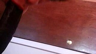 Thot tranny deepthroats massive black cock