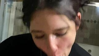 Latina Babe Enjoys Deepthroat And Facial Cumshots In Anal Assfucking With Monster Alien Cock
