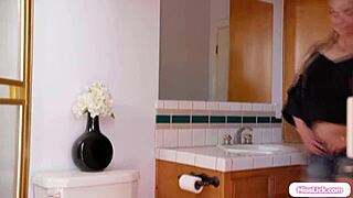 Misslick Com - Stepmom Facesits Blonde for a Teaching Moment