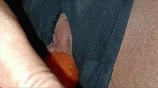 licking balls for breakfast, getting doggy on stairs