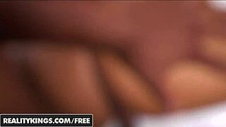 Cute Ebony Teen 18+ Yasmine De Leon Skips Tanning for Raw Fucking