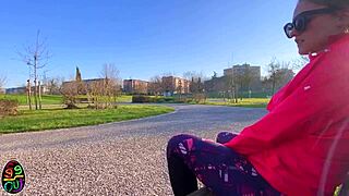 Running in the Park Turns Into Wild Anal Slut Action with Dildo Play and Facials.