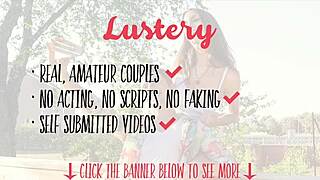 hunny and tyler make up for lost time in homemade couple video