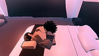 Fucking a busty latina in roblox condo