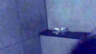 my asian wife uses a vibrator in the gym shower