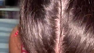 debora prado gives a deep sloppy blowjob