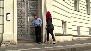 Threesome with big breast action starring shione cooper and paige delight