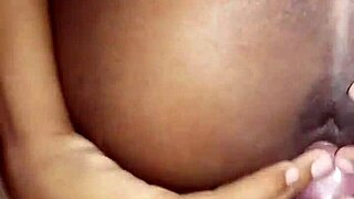 brunette gagging on the dick during intense blowjob