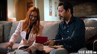 sweet big tits teen 18+ leana lovings bangs college administrator hard