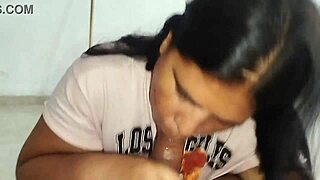 i watch this latina swallow big cock cum