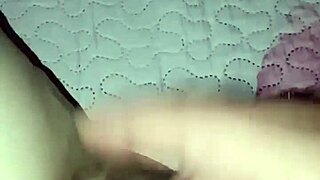 Quick Slap on Milf's Pregnant Slutty Pussy