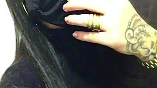 Angel Lima in public bathroom scene part two