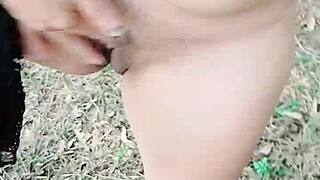 Latina Brunette Shows Natural Body and Big Tits for Softcore Fun