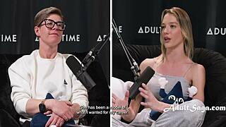 Hot Brunette Milf Banged By Many Hard Cocks