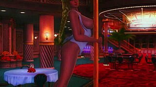 i love posing on the pole with helena at the beach