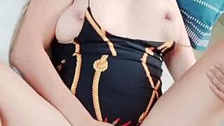 Latina milf creampied by boss in steamy homemade POV