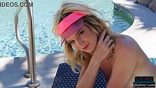 Blonde Teen Kylie Belle's Perfect Round Ass