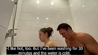 stepdaughter and stepfather alone in the bathroom