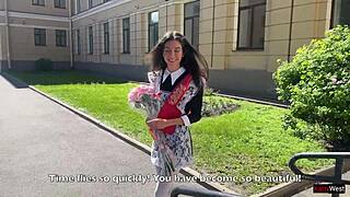 invited classmate for photos, she wants anal