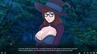 Witch and Fae Threesome Quickie! Fantasy Adventure in Adult Game!