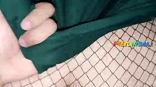 Gothic Big Ass Nympho Fucked From Behind By Neighbor!