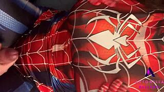 Compilation of rich cumshots from handjobs in the bedroom with sexy latina.