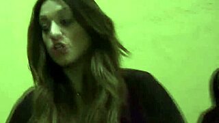 lesbians spank pledges at party