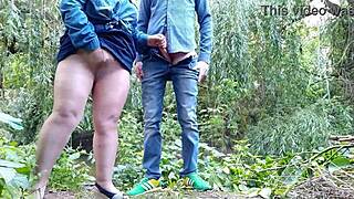Hot Handjob and Cumshot Compilation with Outdoor Amateurs in Pantyhose