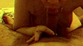 giving a blowjob to big interracial cock