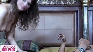 Syren de Mer gives deepthroat blowjob to giant BBC