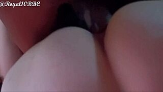 What's the mystery? Condom disappears during interracial fuck!