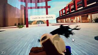 Slut rides big black cock, gets creampied