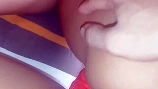 real couple licking pierced nipples and pussy