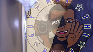 Reagan lush deepthroats my big black cock so intensely i cum twice