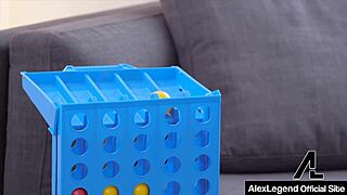 Alex Legend Gives Blowjob And Cunnilingus To Tattooed Babe Rocky Emerson Before Cumming On Ass