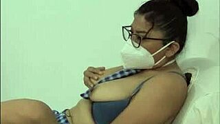 60-Year-Old Mature Stepmother Wears Student Uniform for Sex Fetish