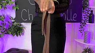 sexy milf in nylon stockings