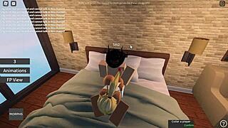 Roblox slut boldly sucks and fucks big dick