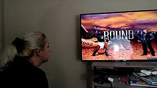 Video games and sex with fat blowjob latina blonde ass MILF skirt blue eyes bareback 😈