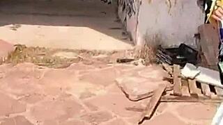 Fucking In Mountain Outdoor Real Couple!