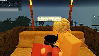 Intense Blowjob Outside With Rblx Ultra